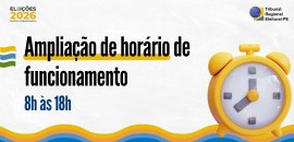 Horário de funcionamento do TRE-PE é ampliado em 2 horas a partir desta segunda (27)