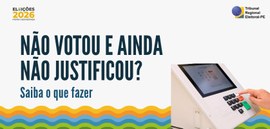 Justificativa pós-eleição pode ser feita até 3 de dezembro