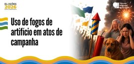 Partidos, candidatos e apoiadores devem observar limites previstos na legislação eleitoral e est...