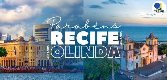 Olinda completa 488 e Recife 486 anos