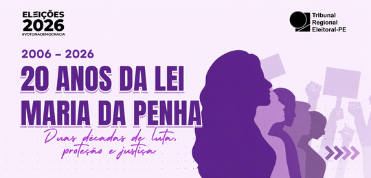 card da campanha agosto lilás 20 anos da lei maria da penha