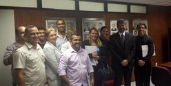 Alunos de Direito fazem visita guiada ao Tribunal Regional Eleitoral