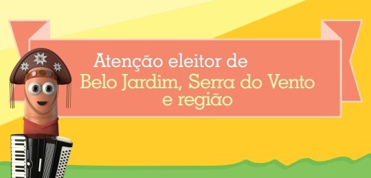 Atenção, eleitores de Belo Jardim, Serra do Vento e região Posto de Atendimento e unidade móvel funcionarão em horário especial nesta quarta-feira (11), di...