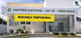 Risco estrutural no imóvel original motivou a mudança temporária