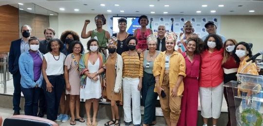 TRE-PE: EJE realiza segundo dia de capacitação para Rede de Mulheres Negras de Pernambuco Evento aconteceu no plenário do TRE-PE e foram tratados temas como participação feminina na polí...