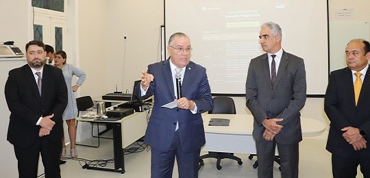 Presidente Frederico Neves fez a abertura do módulo de Direito Eleitoral do Curso de Formação In...