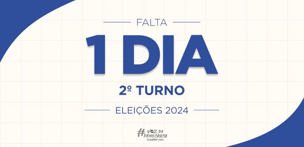Falta 1 dia: celular é vedado na cabine de votação Falta 1 dia 2º turno