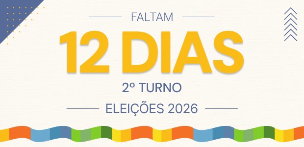 Esta é uma peça gráfica digital informativa e comemorativa sobre o calendário eleitoral brasilei...