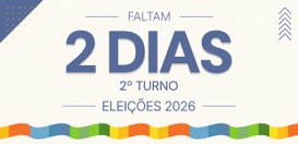 Esta é uma peça gráfica digital informativa e comemorativa sobre o calendário eleitoral brasilei...