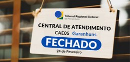 Fechamento da Central de Atendimento ao Eleitor de Garanhuns nesta sexta-feira (24)