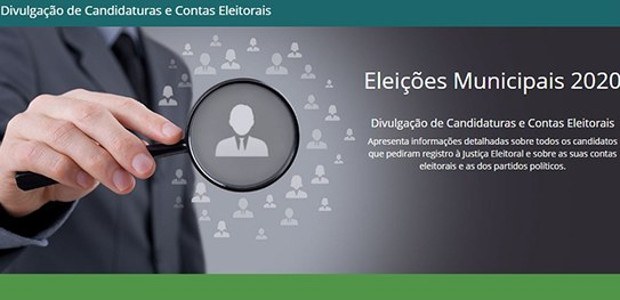 Foto banner referente divulgação sistema de candidaturas e contas eleitorais