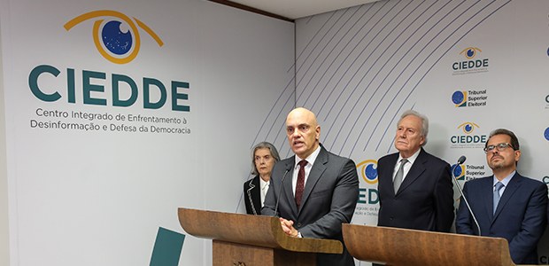 Foto: Luiz Roberto/Secom/TSE – Inauguração do CIEDDE TSE - 12.03.2024 Foto: Luiz Roberto/Secom/TSE – Inauguração do CIEDDE TSE - 12.03.2024