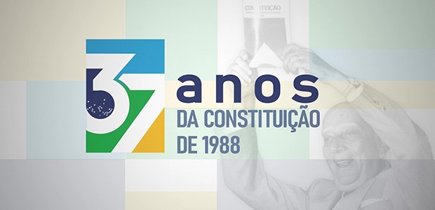 Logo 37 anos da Constituição Logo 37 anos da Constituição