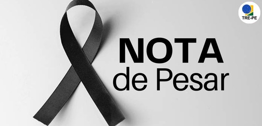Nota de pesar - deputado José Patriota Nota de pesar - deputado José Patriota