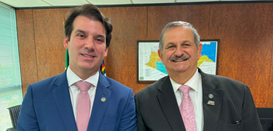 Imagens da posse do advogado Filipe Campos no cargo de desembargador eleitoral substituto