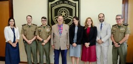 Presidente do TRE-PE e comandante da PMPE têm reunião sobre segurança nas Eleições 2026