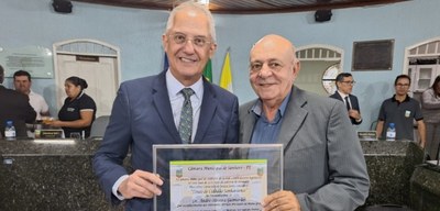 Presidente recebe título de cidadão honorário de Sanharó Presidente recebe título de cidadão honorário de Sanharó