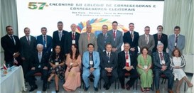 Programação do 57º Encontro Nacional de Corregedoras e Corregedores Eleitorais encerra com assin...