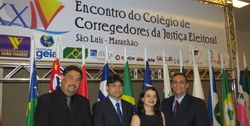 O Tribunal Regional Eleitoral de Pernambuco foi representado no 34ª Colégio de Corregedores Regi...