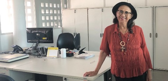 Apesar de não ser mais obrigada a votar, a aposentada triunfense Diana Lopes, de 75 anos, faz qu...
