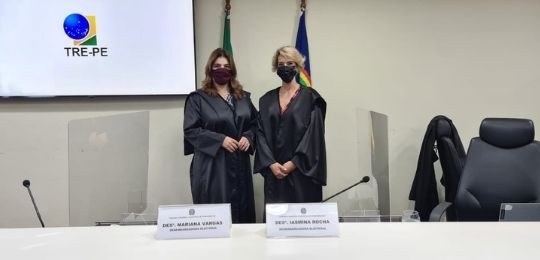 Sessões do TRE-PE são comandadas pelas duas desembargadoras Sessões do TRE-PE são comandadas pelas duas desembargadoras