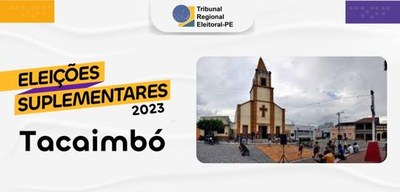 TRE divulga resolução sobre eleição suplementar em Tacaimbó TRE divulga resolução sobre eleição suplementar em Tacaimbó