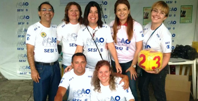 Equipe do TRE-PE na Ação Global em Gravatá - 26/04/2014