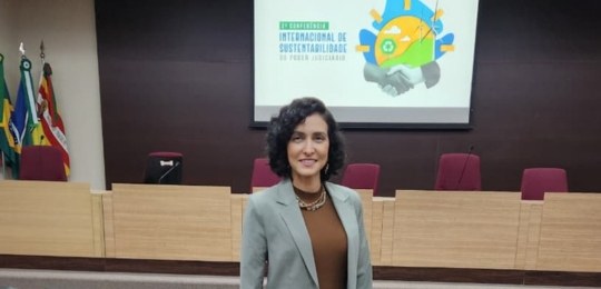 TRE-PE apresenta iniciativa sustentável em evento do Poder Judiciário na COP 30 TRE-PE apresenta iniciativa sustentável em evento do Poder Judiciário na COP 30