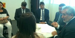 Reunião para discutir a revisão biométrica em Arcoverde.