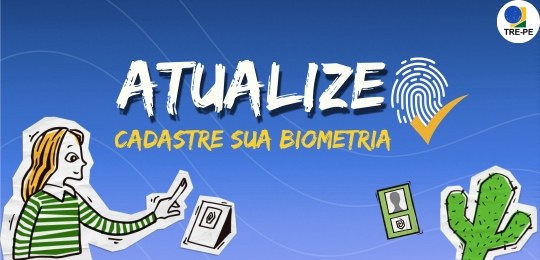 TRE-PE - Campanha “Atualize” completa um ano com avanços no cadastramento biométrico em Pernambuco