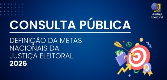 TRE-PE- Começa dia 23 de maio pesquisa pública para definir metas da Justiça Eleitoral para 2026 Começa dia 23 de maio pesquisa pública para definir metas da Justiça Eleitoral para 2026