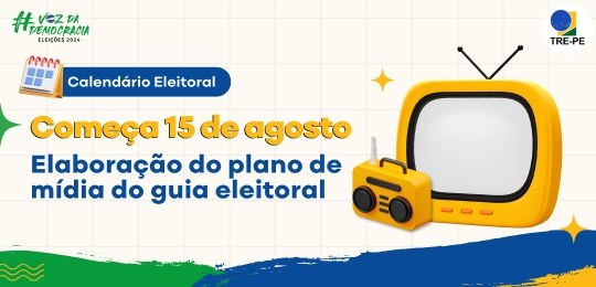 TRE-PE - Convocação é do juiz eleitoral de cada município; prazo limite é 25 agosto Convocação é do juiz eleitoral de cada município; prazo limite é 25 agosto