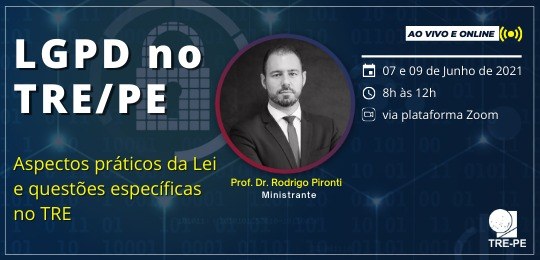 TRE-PE - curso LGPD