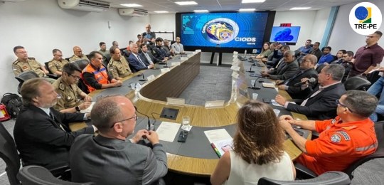 TRE-PE e SDS fazem primeira reunião para tratar das Eleições 2024 TRE-PE e SDS fazem primeira reunião para tratar das Eleições 2024