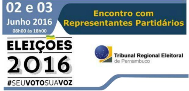 TRE-PE - Encontro com Representantes Partidários TRE-PE - Encontro com Representantes Partidários