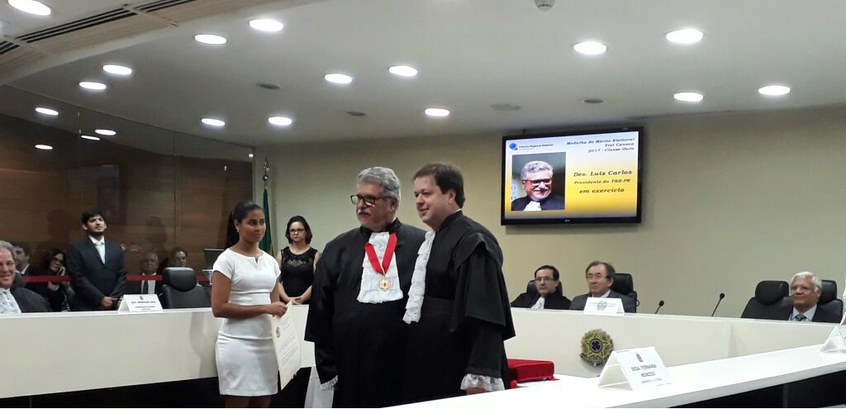 Entrega da Medalha do Mérito Eleitoral Frei Caneca