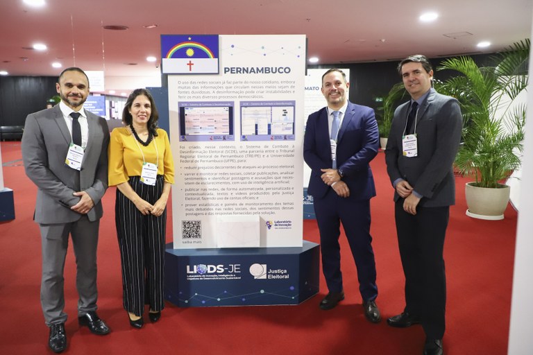 TRE-PE equipe I Prêmio de Inovação Eleitoral I