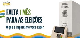 Falta 30 dias para Eleição
