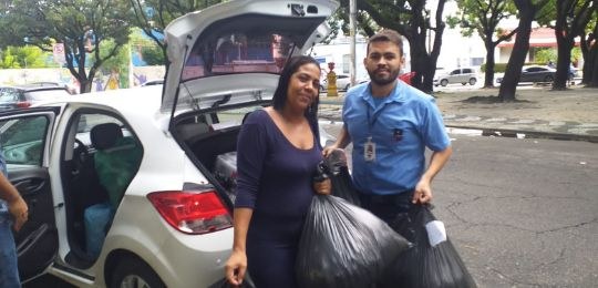 TRE-PE- faz doações TRE-PE- faz doações