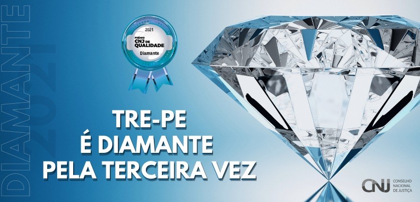 TRE-PE ganha pela terceira vez selo diamante