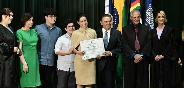 TRE-PE - Governadora eleita Raquel Lyra na cerimônia de diplomação das Eleições 2022