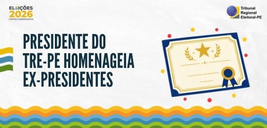 TRE-PE - Homenageia es-presidentes