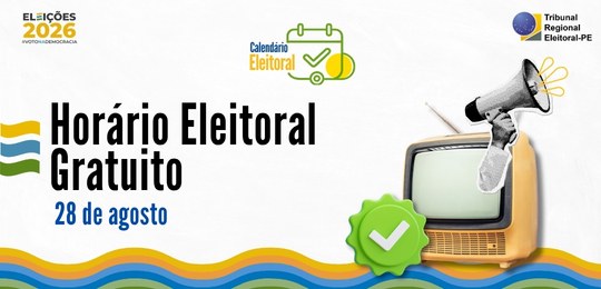 TRE-PE- Horário eleitoral gratuito