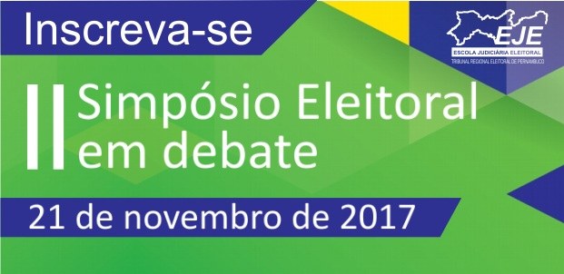 TRE-PE- II Simpósio Eleitoral em Debate