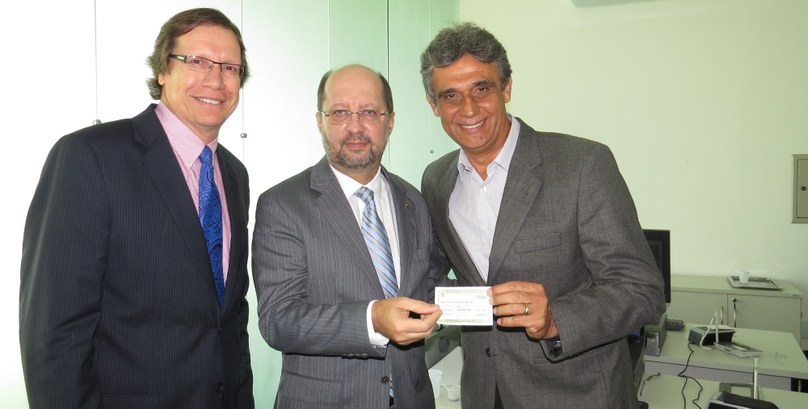 TRE-PE - Igarassu: Juiz Eleitoral Marco Aurélio, Corregedor Virgínio Carneiro Leão e Prefeito Mário Ricardo Inauguração dos trabalhos de Revisão de Cadastramento Biométrico no município de Igarassu