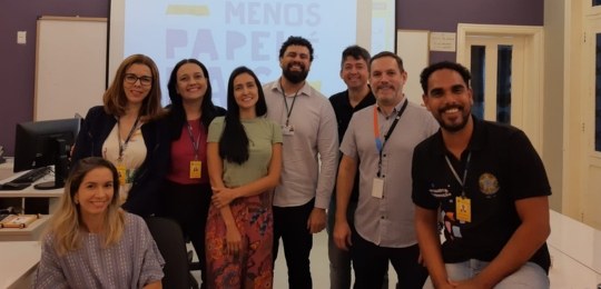 TRE-PE - Laboratoristas de inovação do TRE-PE participam de oficina em parceria com o TRE-CE Evento aconteceu no auditório Augusto Duque, da EJE-PE
