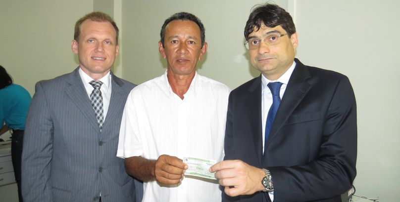 Biometria inaugurada pelo Des. Janduhy Finizola no município de Moreilândia.