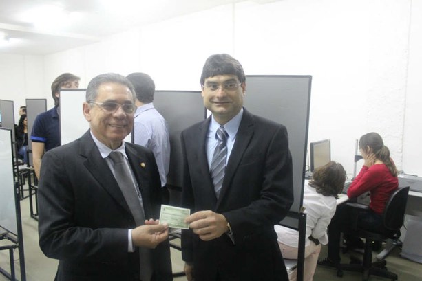 TRE-PE - Posto Biométrico na UFPE Inauguração do Posto de Recadastramento Biométrico na UFPE