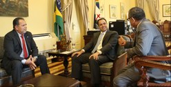 Presidente visita Governador Paulo Câmara 