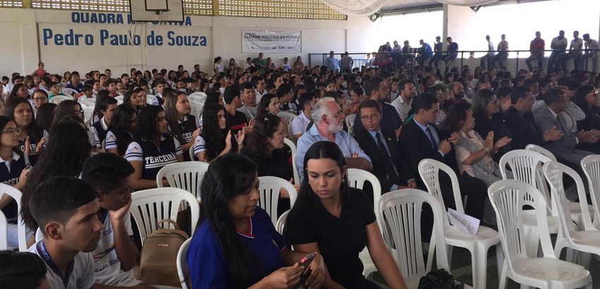 TRE-PE - Programa Eleitor do Futuro em Cumaru - Auditório TRE-PE - Programa Eleitor do Futuro em Cumaru - Auditório